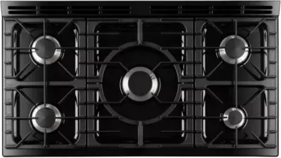 Aga - Piano De Cuisson Gaz Masterchef Deluxe 110 Mixte Anthracite — vue 5