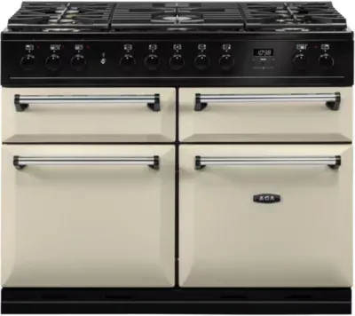 Aga - Piano De Cuisson Gaz Masterchef Deluxe 110 Mixte Creme
