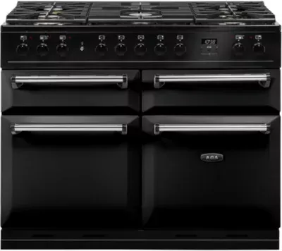 Aga - Piano De Cuisson Gaz Masterchef Deluxe 110 Mixte Noir