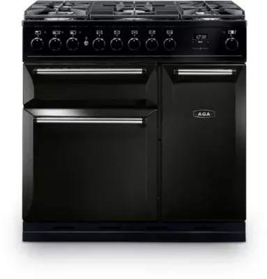 Aga - Piano De Cuisson Gaz Masterchef Deluxe 90 Df Anthracite