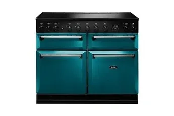 Aga - Piano De Cuisson Induction Master Chef Deluxe 110 Salcombe Blue — vue 2