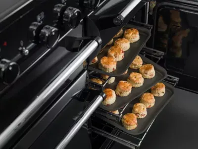 Aga - Piano De Cuisson Induction Master Chef Deluxe 110 Salcombe Blue — vue 8