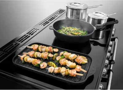 Aga - Piano De Cuisson Induction Masterchef Deluxe 110 Induction Noir — vue 3