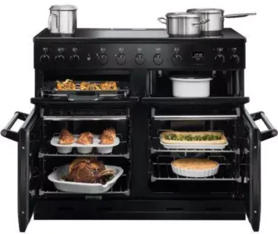 Aga - Piano De Cuisson Induction Masterchef Deluxe 110 Induction Rouge — vue 4