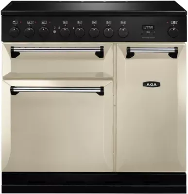 Aga - Piano De Cuisson Induction Masterchef Deluxe 90 Induction Creme