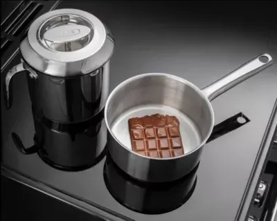 Aga - Piano De Cuisson Induction Masterchef Deluxe 90 Induction Rouge — vue 6