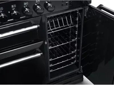 Aga - Piano De Cuisson Induction Masterchef Deluxe 90 Induction Rouge — vue 4