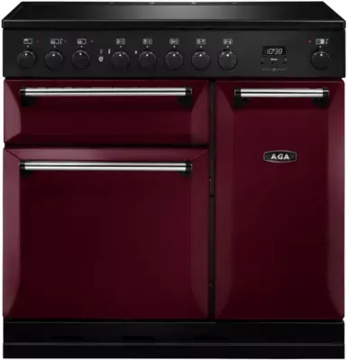 Aga - Piano De Cuisson Induction Masterchef Deluxe 90 Induction Rouge