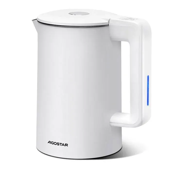 Aigostar Bouilloire Électrique Température Réglable 40° à 100 °Intelligente Contrôle Wi-Fi2200W 1.7L Maintien Chaud Jusquà 24H