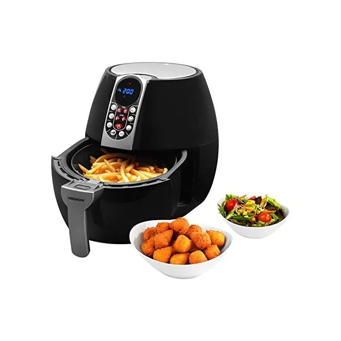 Air Fryer E10 S (Friteuse sans huile à air chaud capacité 4 L 1500 W 8 programmes automatiques régulation de la température
