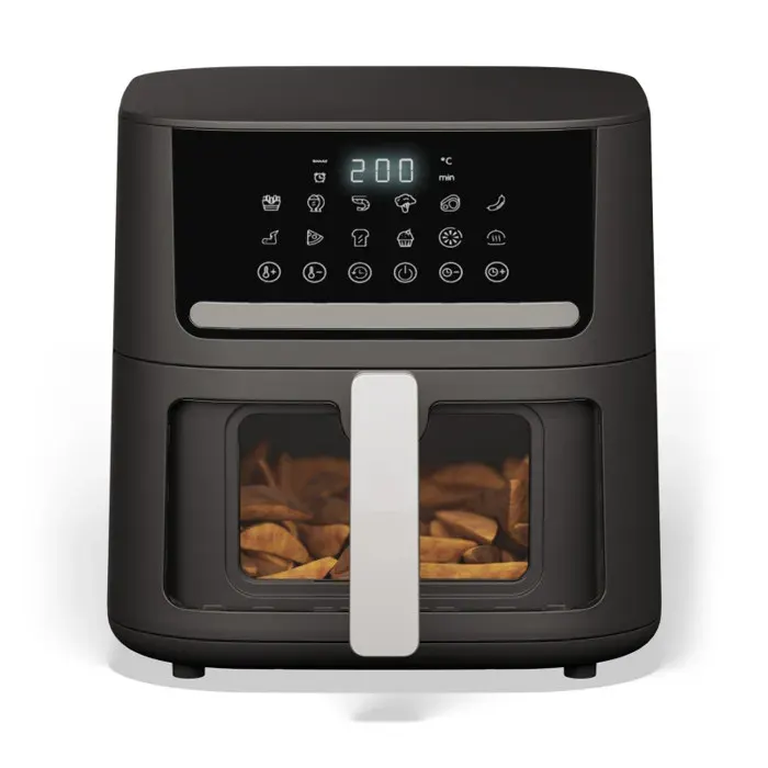 Air fryer Friteuse XL sans huile à air chaud 65L 12 programmes 1600W