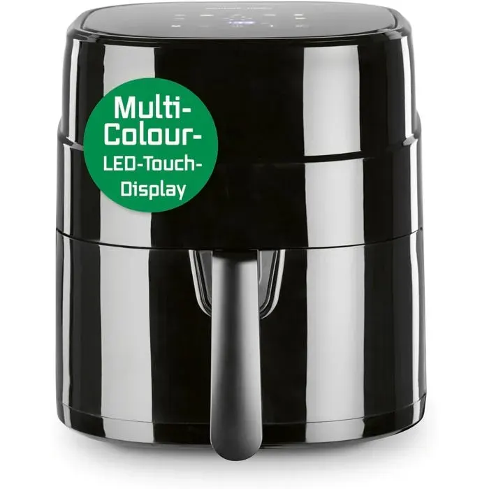 Airfryer Friteuse À Air Chaud 45 L 1400 W Avec Écran Couleur Numérique Minuterie Arrêt Automatique Et Protection Contre La Su