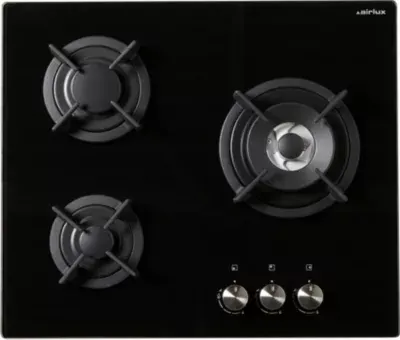 Airlux - Plaque Gaz Av635hbk — coloris Noir