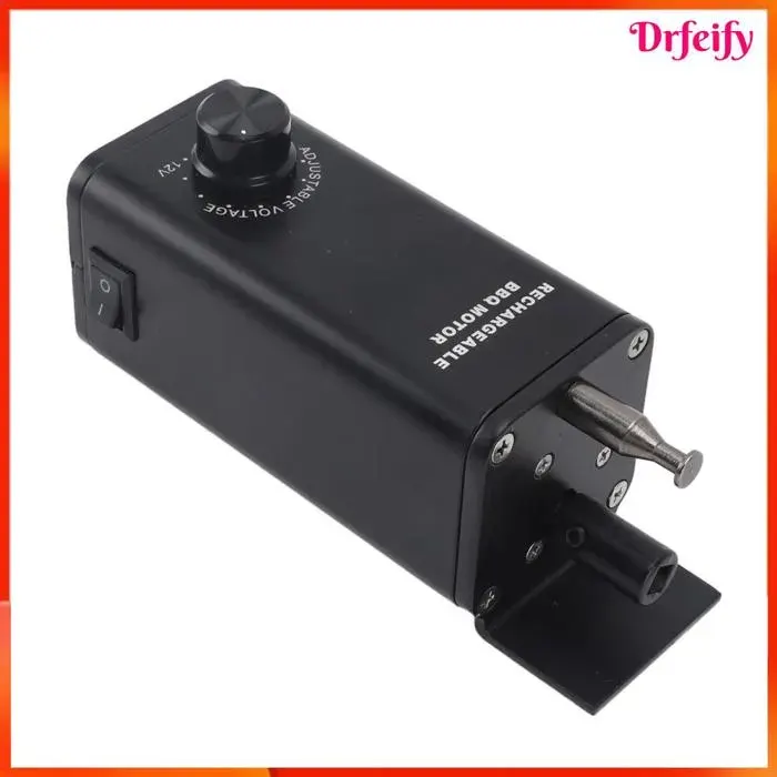 Akozon Moteur de rôtissoire Moteur de Grill Rôti Moteur électrique Calme 10W 3-12V avec Vitesse electromenager rotissoire