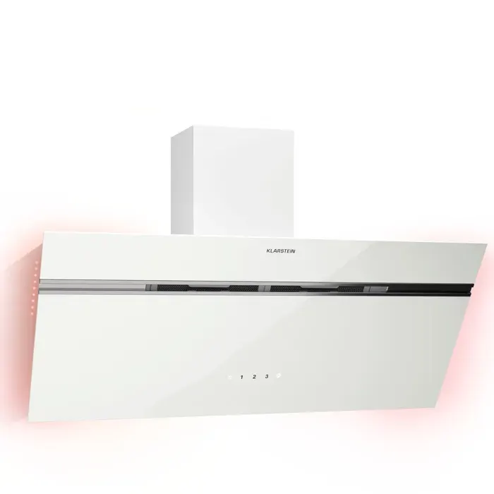 Alina 80cm 615m³/h Hotte Décorative Blanc
