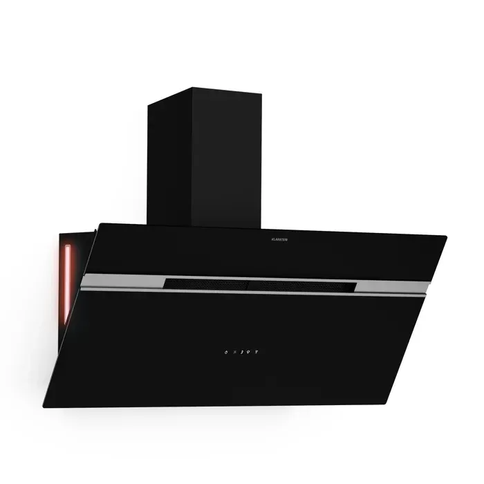 Alina Smart 90cm 615m³/h Hotte Décorative Noir
