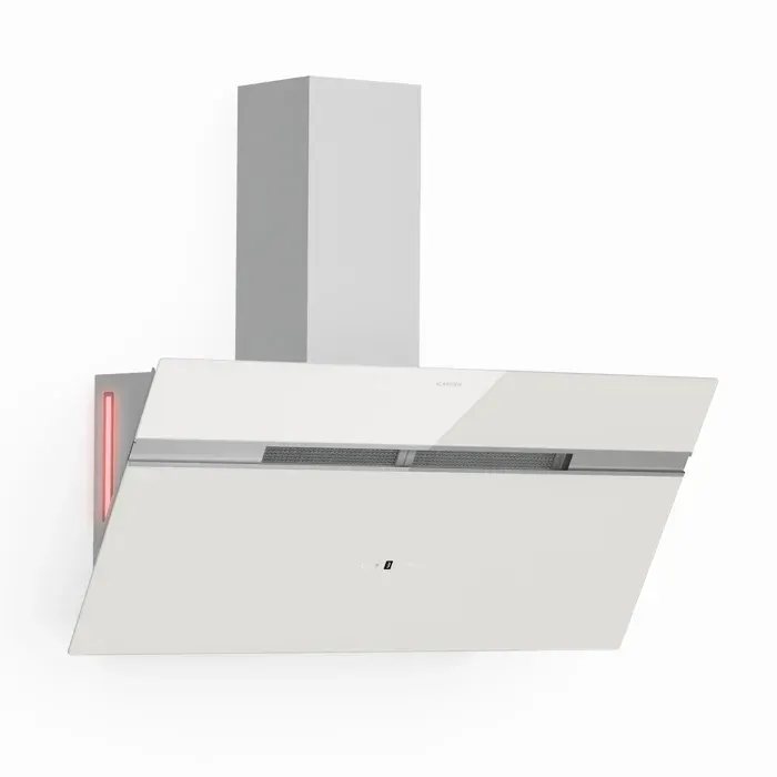 Alina Smart 90cm 689m³/h Hotte Décorative Blanc