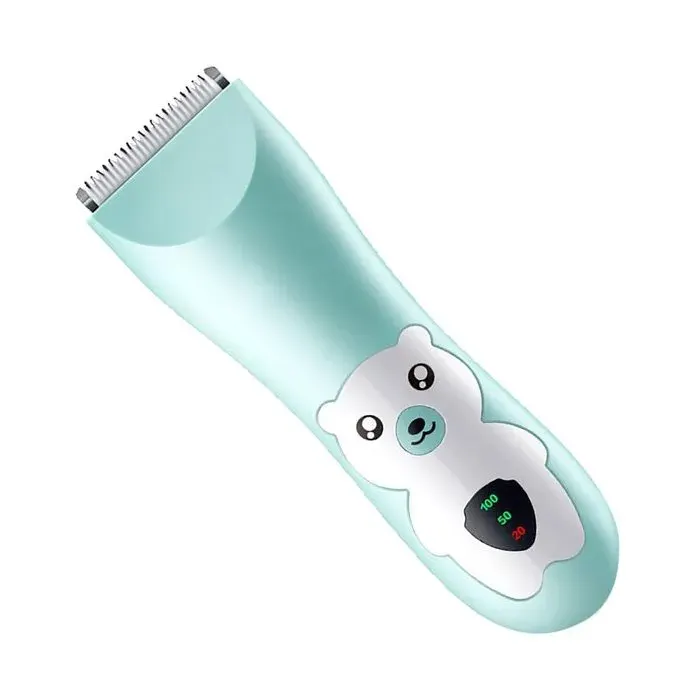 Allecto Tondeuse pour bébé Kit de coupe sans fil Design ergonomique Ultra silencieux Coupe de cheveux sécurisée