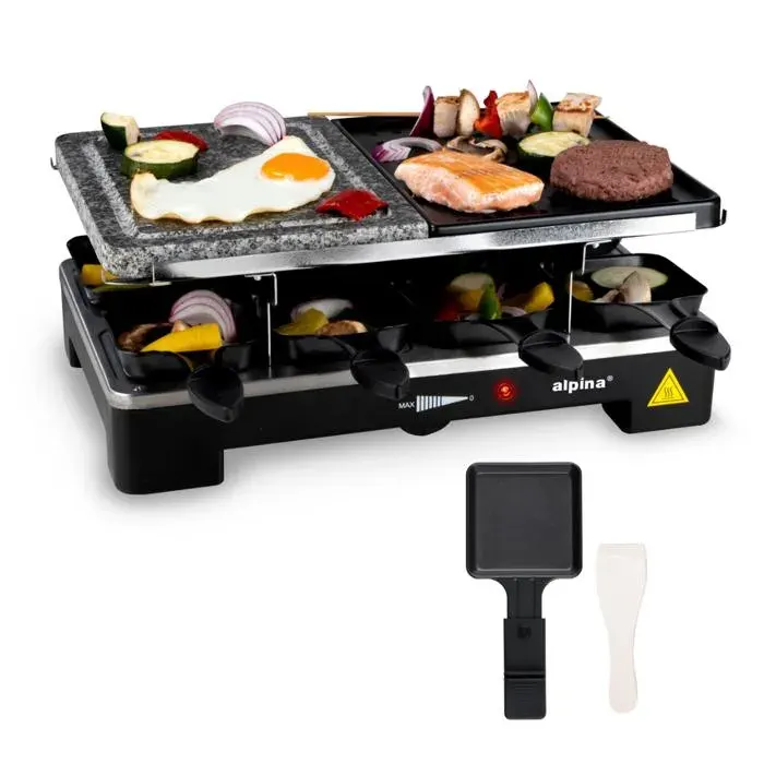 alpina Raclette 8 casseroles
