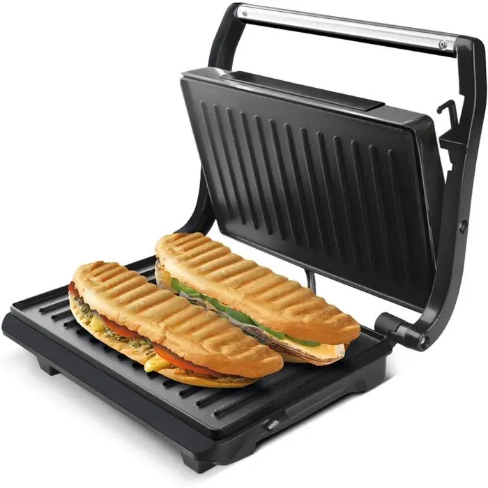 Amazing - Machine À Sandwich Électrique Gr1700 700W Plaques Grill Antiadhésives Poignée Froide Au Toucher