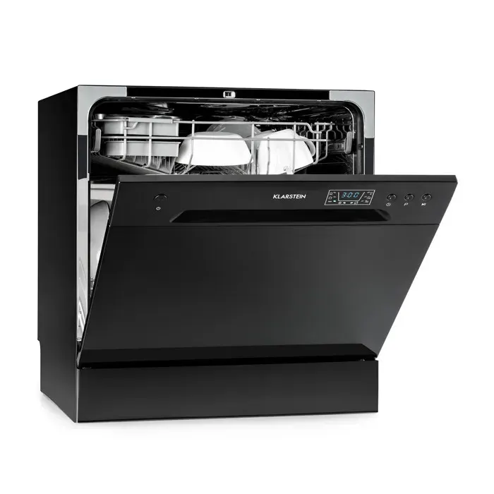 Amazonia 55cm 6 Programmes Mini Lave-vaisselle Noir
