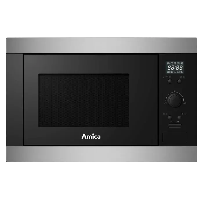Amica Micro-onde gril encastrable 25l 800w inox - AMB2025X