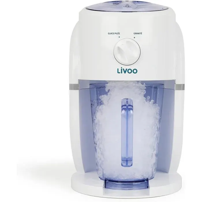 Appareil 2 en 1 Granités et Glace Pilée 11 L pour Cocktails et Boissons Rafraîchissantes