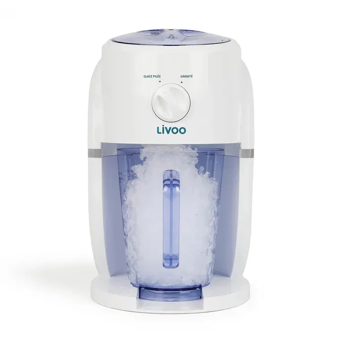 Appareil 2 en 1 granités et glace pilée - Pour cocktails ou boissons rafraîchissantes - 11 litre DOM430