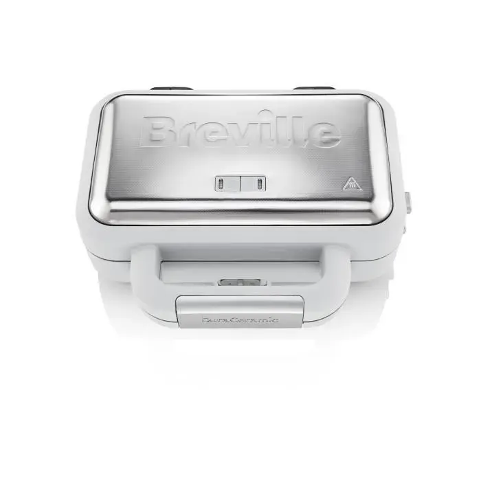Appareil à croque-monsieur - BREVILLE - VST070X - DuraCeramic - Jumbo - Gris
