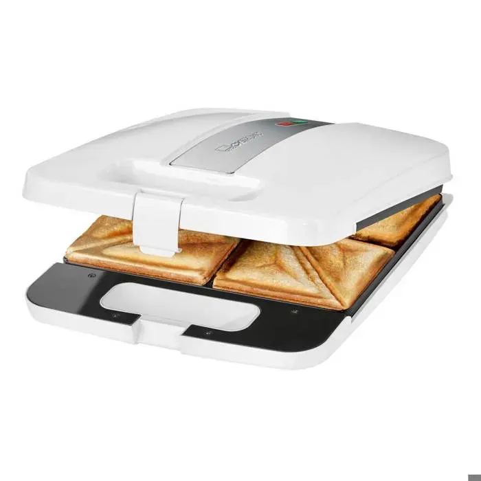 Appareil à croque-monsieur - Clatronic - ST 3629 - XXL - Acier inoxydable - 1200 W