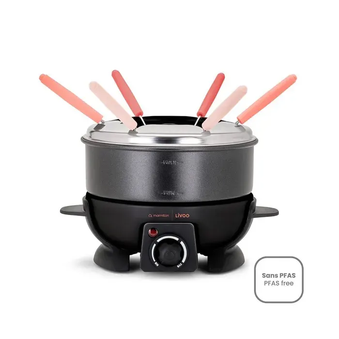 Appareil à fondue électrique - Livoo x Marmiton - Livoo - DOC308
