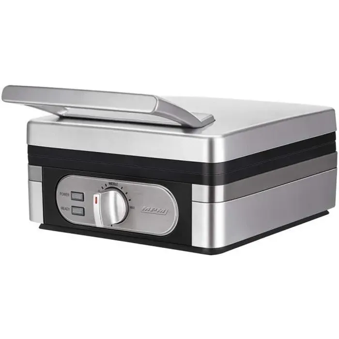 Appareil à gaufres - MPM - MGO-13 - 1400 Watts - Revêtement anti-adhésif - 2 gaufres