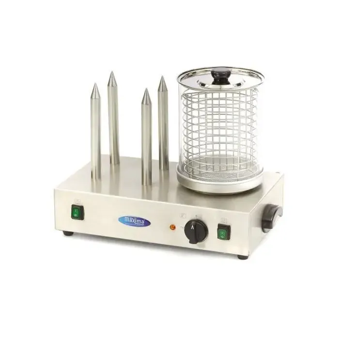 Appareil à Hot Dog Double