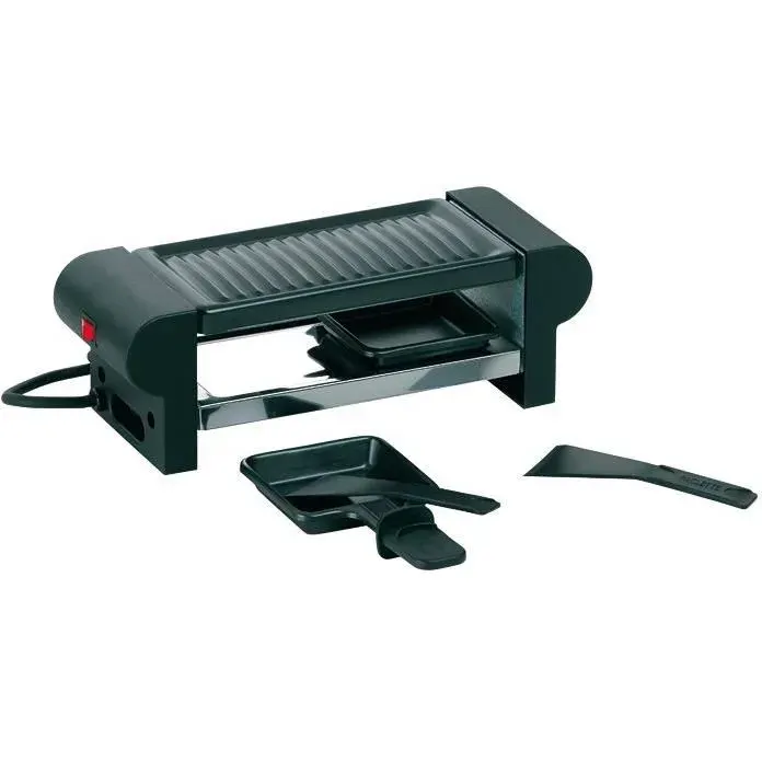 Appareil à raclette grill Bernina 350 W - 2 poêlons
