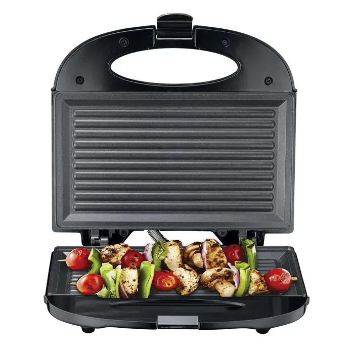 Appareil à sandwich - MELISSA - 16240109 - Plaque grill - 750 W - Noir