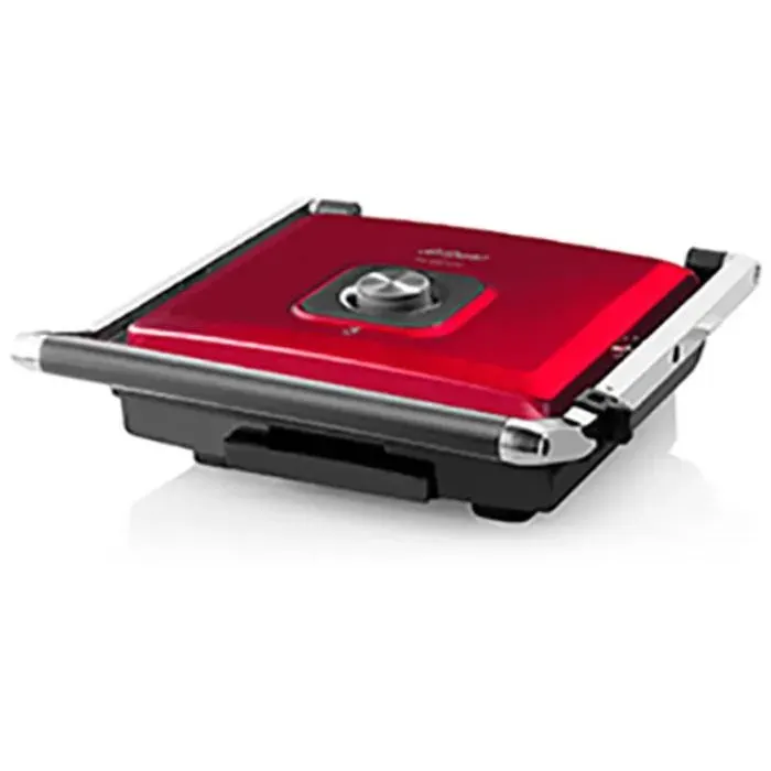 Appareil à sandwichs - ARZUM - AR2022 - 2000 W - Noir et Rouge - 4 Sandwiches maximum