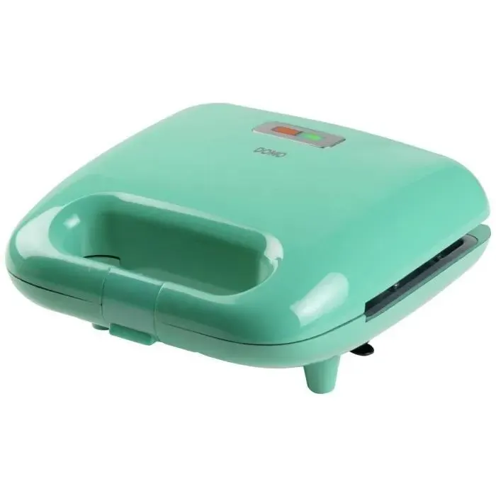 Appareil à sandwichs - DOMO - DO1109C - Revêtement anti-adhésif - Couleur verte - 5 en 1