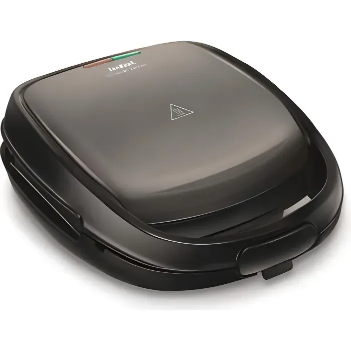 Appareil à snack - TEFAL - SW341812 - Noir - Plaques anti-adhésives - Grill multifonction