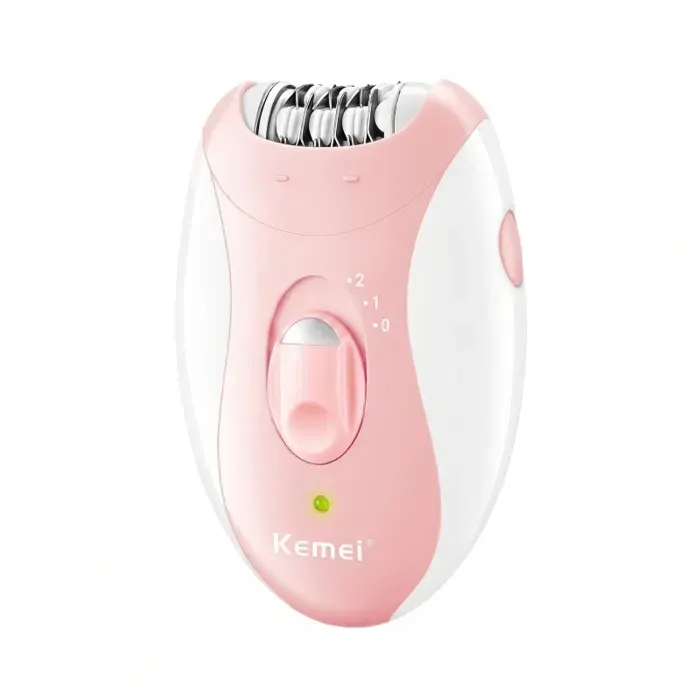 Appareil dépilation pour femmesépilation du visage à 2 vitessesépilation du visagejambesbras et des aisselles - Rose