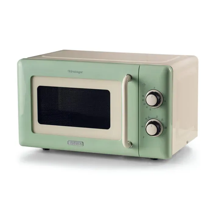 Ariete Forno a Microonde Vintage 3960 20L 800W 6 Livelli Timer Verde
