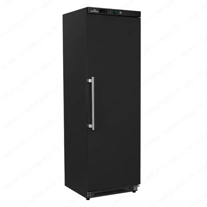 Armoire de congélation noire 1 porte - 400 Litres PREMIUM - GOLDINOX