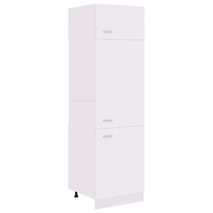 Armoire de réfrigérateur - VIDAXL - 802538 - Blanc - 3 portes - 60x57x207 cm