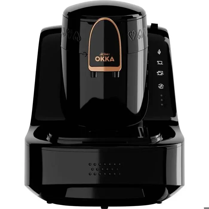 arzum OKKA ELIT Cafetière moka noir bronze