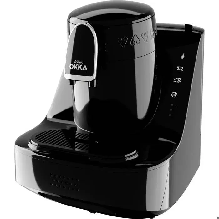 arzum OKKA ELIT Cafetière moka noir chrome