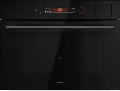 Asko - Four Encastrable Fonction Vapeur Ocs54bgh - Chaleur Tournante - Combiné Vapeur - Hydrolyse - Porte Froide - Écran Tactile