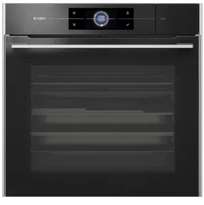 Asko - Four Encastrable Ocs8678g - Hydrolyse - Chaleur Pulsée - Porte Froide - Écran Tactile - Rails Télescopiques