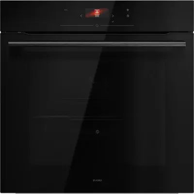 Asko - Four Encastrable Otp26bgh - Pyrolyse - Chaleur Pulsée - Porte Froide - Rails Télescopiques — coloris Noir