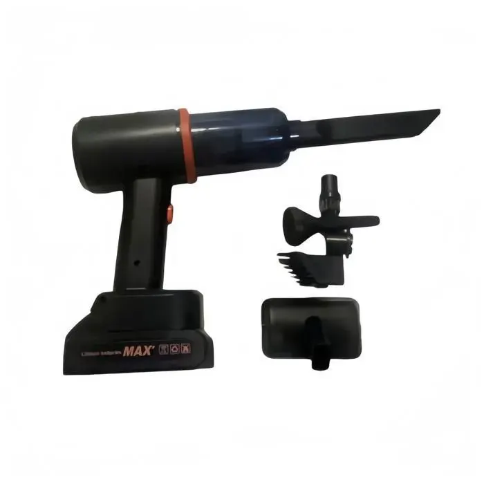 Aspirateur à Main 22000Pa Moteur Brushless 3Vitesses 4-en-1 Voiture/Maison/Animaux Vidage 1 Touche Argenté