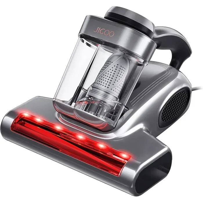 Aspirateur à main anti-acariens - 550W - Technologie UV-C - Chaleur 60°C - Élimine 999% des acariens