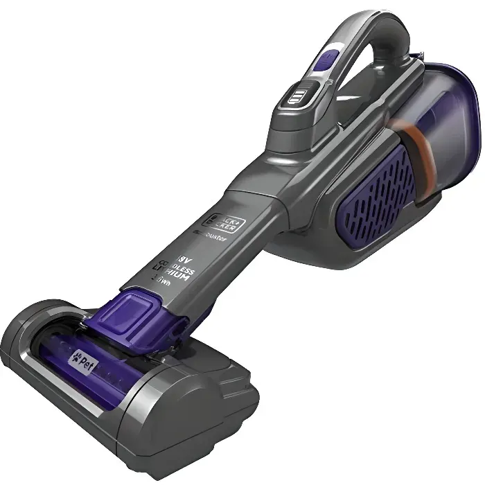 Aspirateur à main BLACK+DECKER BHHV520BFP-QW - Double filtration - 40 Airwatts - 18 V - Capacité 500 ml